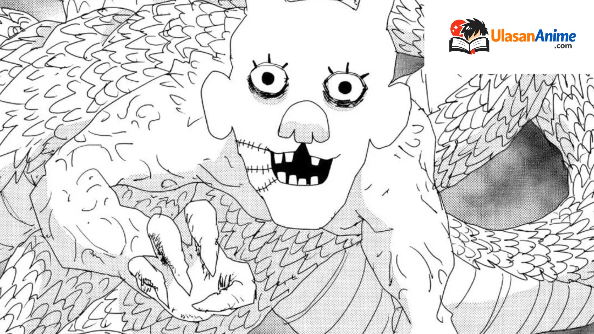 Ryumon menjadi monster (Dok. One Punch Man Webcomic)
