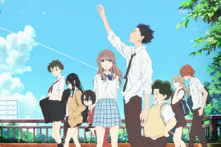 Anime movie "Koe no Katachi" (A Silent Voice). Sumber: Netflix via Tribunnews.com