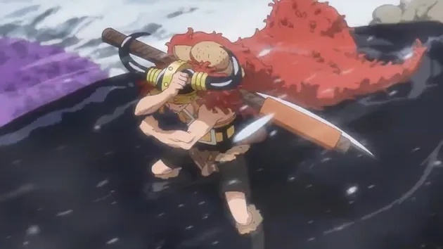 Luffy dan kawan-kawan selalu mendapat treatment outfit baru dalam setiap arc baru. Kali ini Luffy dkk akan memakai kostum tradisional bangsa Viking. Hak Cipta: Toei Animation