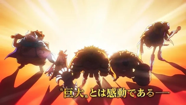 Mengapa arc ini sangat ditunggu? Pertama, ini adalah format baru penayangan One Piece yang ada jeda setiap arc. Padahal sebelumnya episode-episode ONE PIECE ditayangkan maraton dari episode 1 sampai 1155 setiap minggunya. Kedua, dalam arc ini kita akan bertemu dengan suku Raksasa dan juga dunia Elbaf yang fantastis. Hak Cipta: Toei Animation