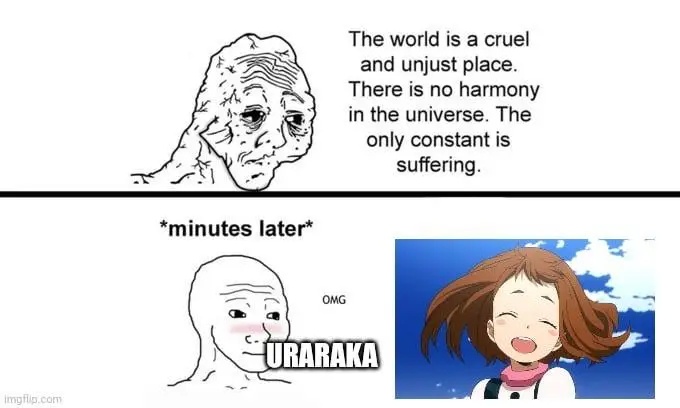meme anime tentang stres (reddit.com/user/LoudyKing101)