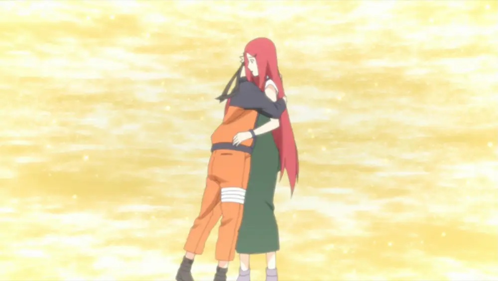 Momen Naruto dan Kushina. (Dok. Pierrot/Naruto Shippuden)