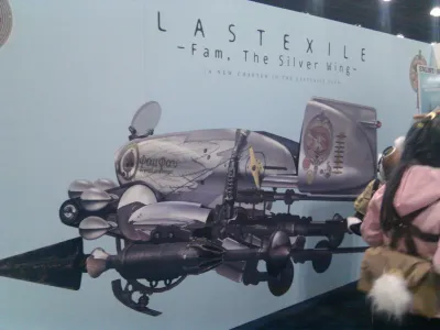 Last Exile 2 promo wall @ AX11