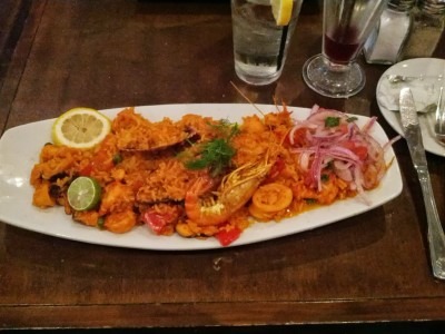 Paella or whatever Peruvians call them