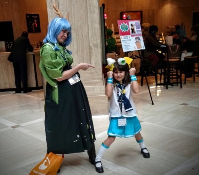 Too bad no Rieshon at this con to gush over her