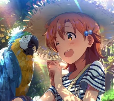 Two songbirds