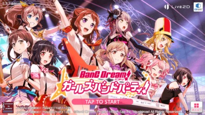 Initial Impressions of the Bang Dream Social Game