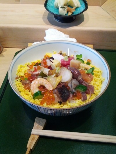 Chirashi from Shishou Sushi