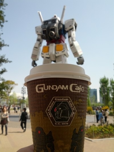 Gundam Cafe's drip coffee, Diver City